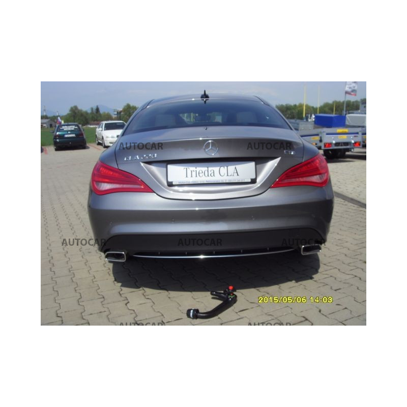 Anhängerkupplung - automat–AHK abnehmbar für Auto MERCEDES - Autotyp: CLA
