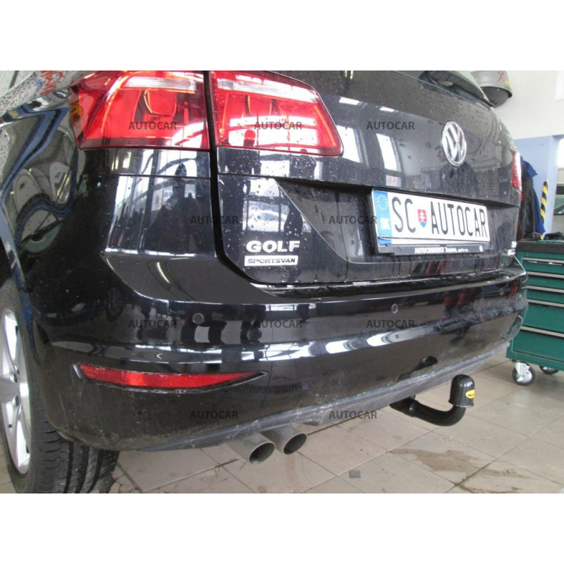 Anhängerkupplung für GOLF - VII sportsvan- manuell–AHK starr - von 2013/-