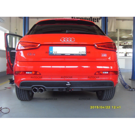 Anhängerkupplung für AUDI Q3 - aut. vertikal system - von 2011/-