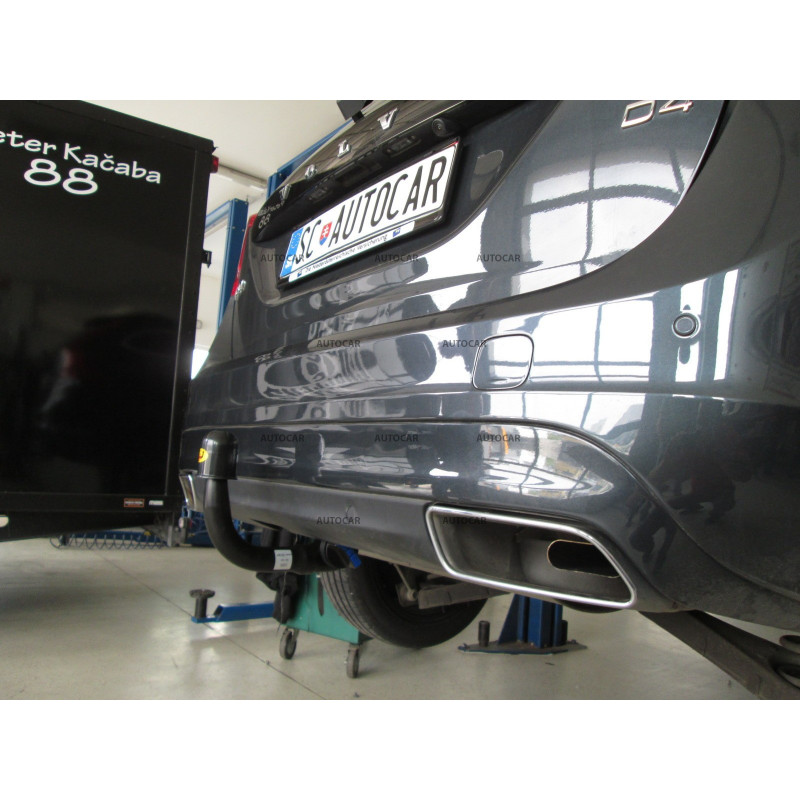 Anhängerkupplung für S 40 - 4-türig - automat vertikal–AHK abnehmbar - von 2004 bis 2009