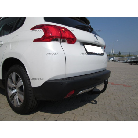 Anhängerkupplung für Peugeot 2008 - automat–AHK vertikal abnehmbar Anhängerkupplung für Peugeot 2008 - automat–AHK vertikal abnehmbar