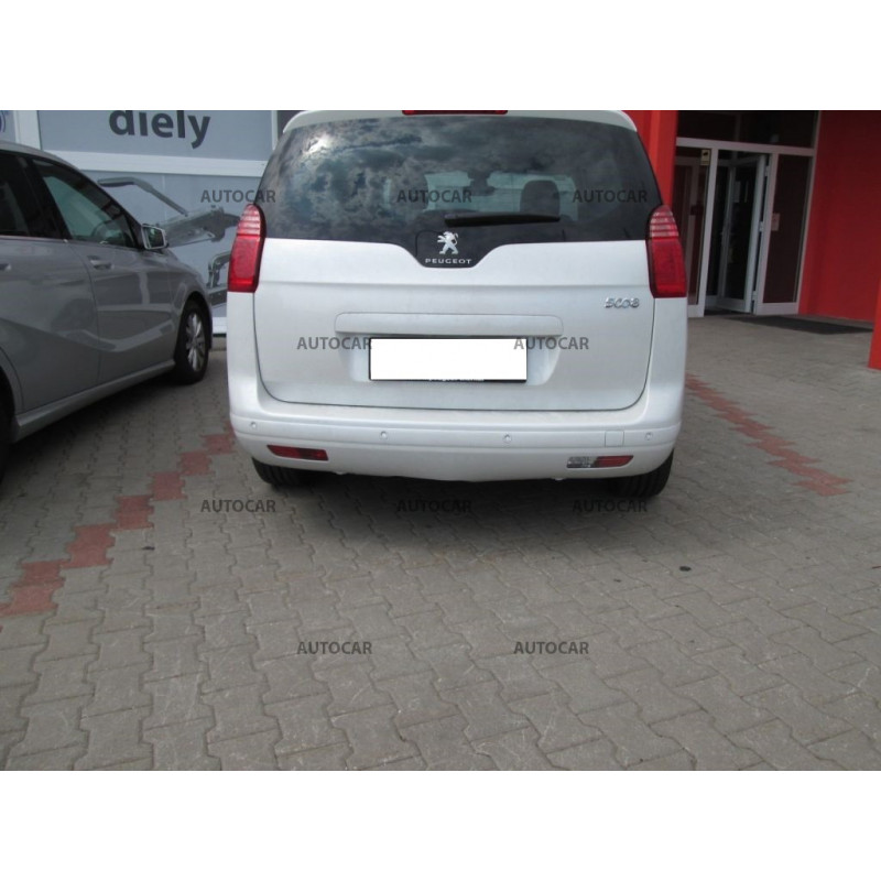 Anhängerkupplung für 5008 - 5 dv - manuell–AHK starr - von 2009