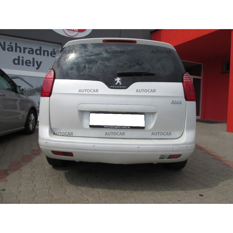 Anhängerkupplung für 5008 - 5 dv - manuell–AHK starr - von 2009