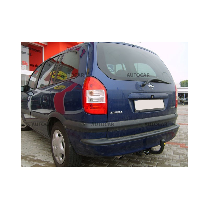 Anhängerkupplung für ZAFIRA - 5-türig ( F _75) - manuell–AHK starr - von 1998 bis 2005