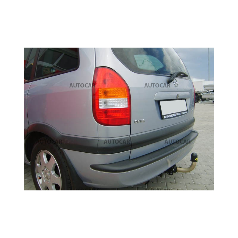 Anhängerkupplung für ZAFIRA - 5-türig ( F _75) - automat–AHK abnehmbar - von 1998 bis 2005