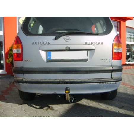 Anhängerkupplung für ZAFIRA - 5-türig ( F _75) - automat–AHK abnehmbar - von 1998 bis 2005