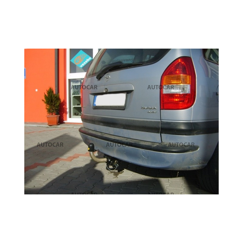 Anhängerkupplung für ZAFIRA - 5-türig ( F _75) - automat–AHK abnehmbar - von 1998 bis 2005