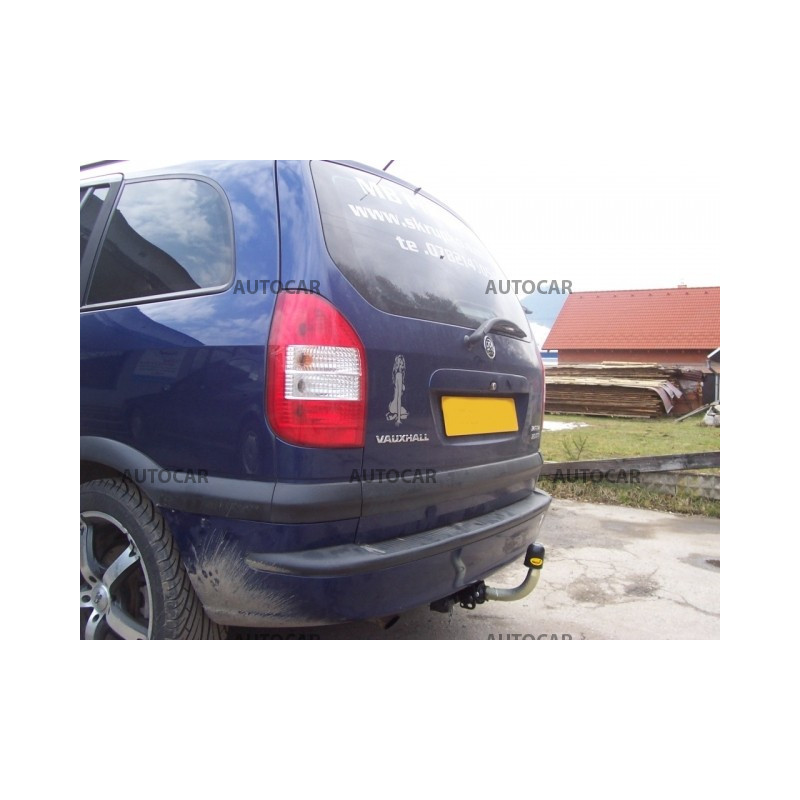 Anhängerkupplung für ZAFIRA - 5-türig ( F _75) - automat–AHK abnehmbar - von 1998 bis 2005