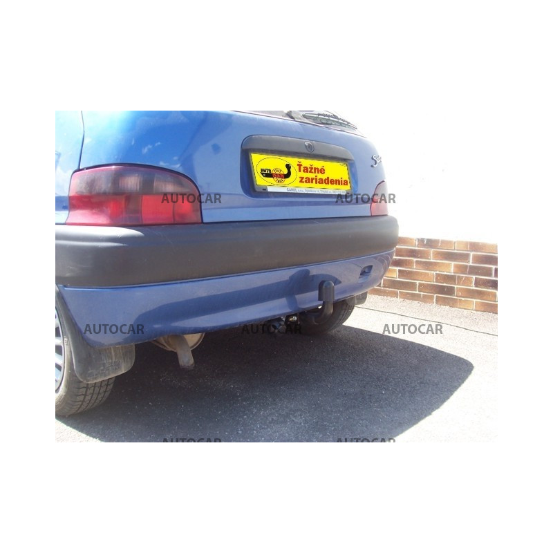 Anhängerkupplung für Peugeot 106 - manuall–AHK starr