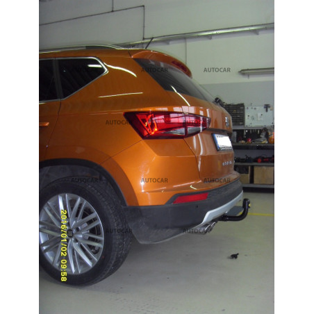 Anhängerkupplung für Seat ATECA - automat vertikal–AHK abnehmbar Anhängerkupplung für Seat ATECA - automat vertikal–AHK abnehmbar