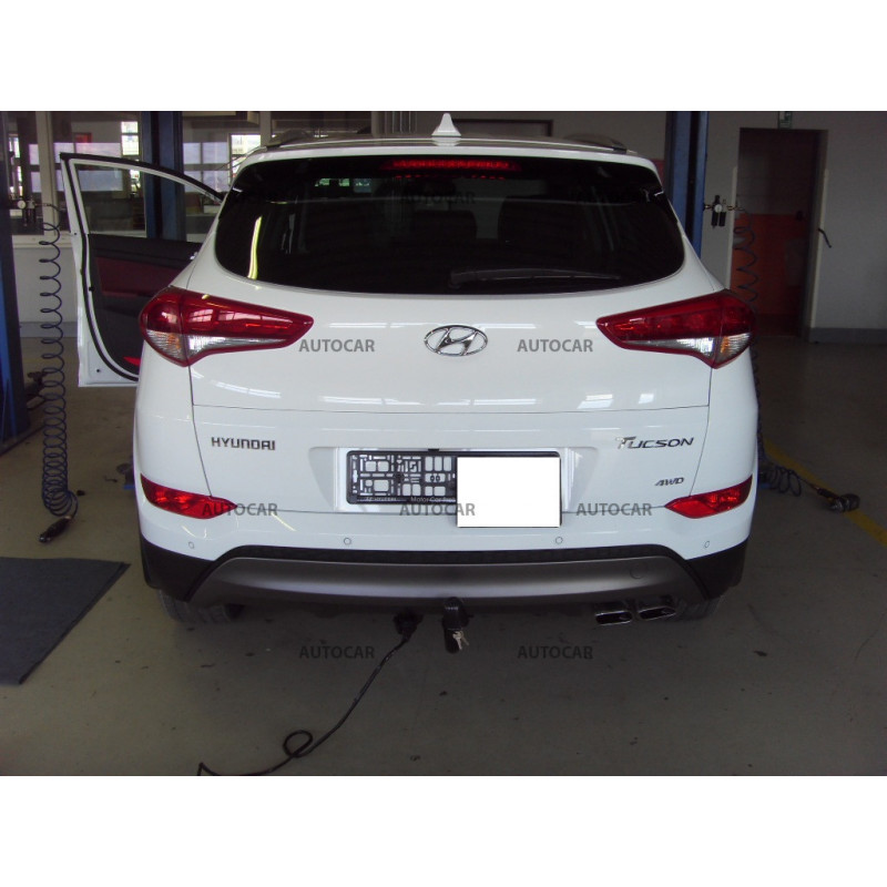 Anhängerkupplung für TUSCON - manuell–AHK starr - von 2015/-