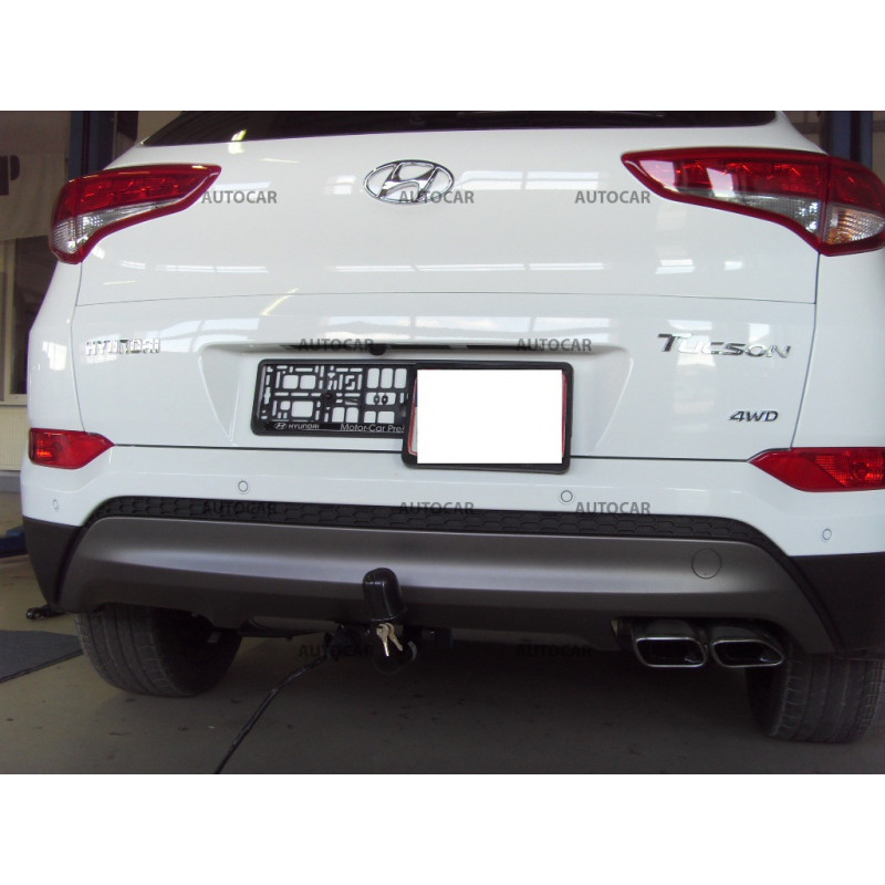 Anhängerkupplung für TUSCON - manuell–AHK starr - von 2015/-