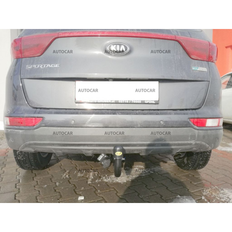 Anhängerkupplung für Kia Sportage -SUV, - manuell–AHK starr - von 2016/-