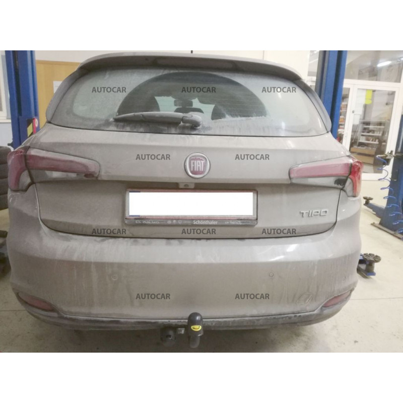 Anhängerkupplung für FIAT TIPO - ab  2016 - manuall–AHK starr