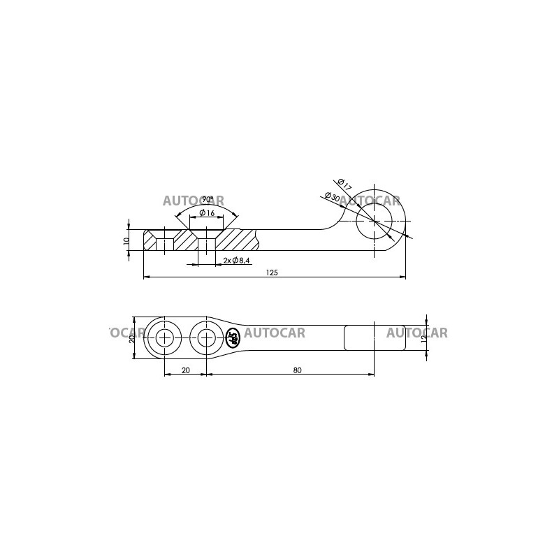 Gegenhalter zu Bordwandverschluss ZB-12