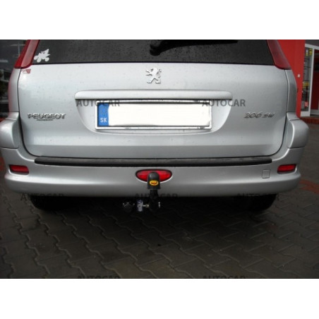 Anhängerkupplung für 206 SW - Combi - automat–AHK abnehmbar - von 2002 Anhängerkupplung für 206 SW - Combi - automat–AHK abnehmbar - von 2002