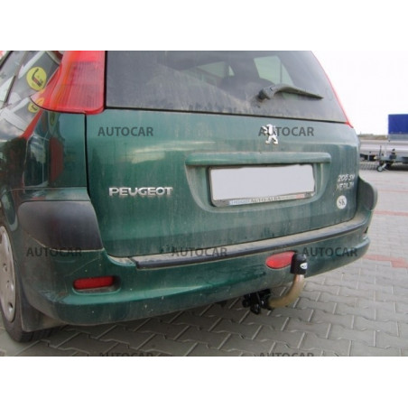 Anhängerkupplung für 206 SW - Combi - automat–AHK abnehmbar - von 2002 Anhängerkupplung für 206 SW - Combi - automat–AHK abnehmbar - von 2002