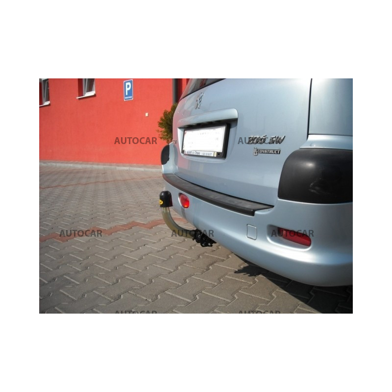 Anhängerkupplung für 206 SW - Combi - manuell–AHK starr - von 2002