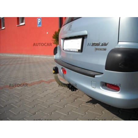 Anhängerkupplung für 206 SW - Combi - manuell–AHK starr - von 2002 Anhängerkupplung für 206 SW - Combi - manuell–AHK starr - von 2002