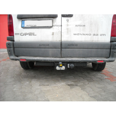 Anhängerkupplung für Opel MOVANO - manuall–AHK starr