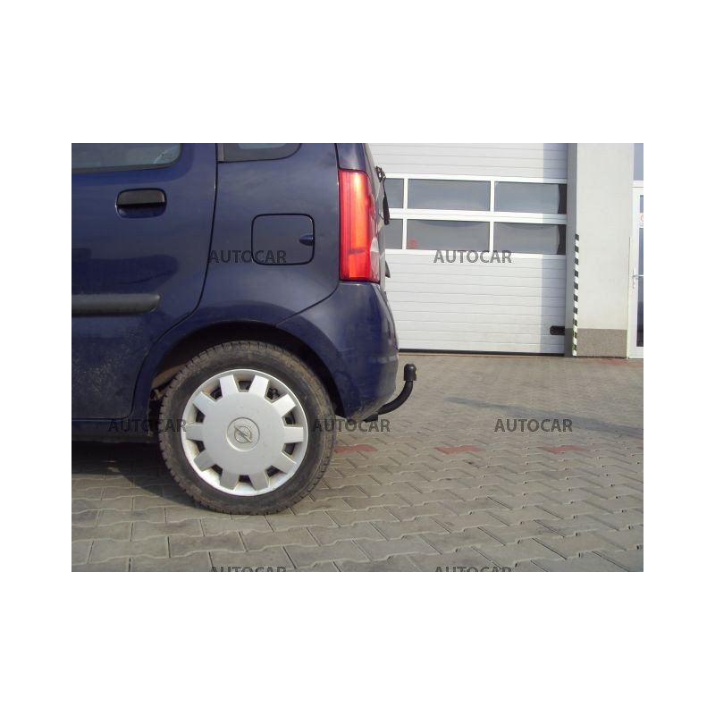 Anhängerkupplung für AGILA - 5-türig,model 2003,(2+4 WD) - manuell–AHK starr - von 2002/09