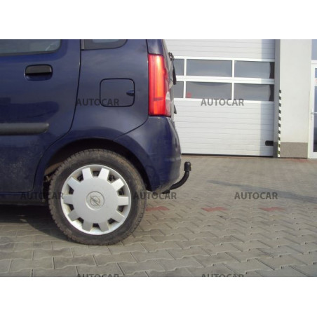 Anhängerkupplung für AGILA - 5-türig,model 2003,(2+4 WD) - manuell–AHK starr - von 2002/09 Anhängerkupplung für AGILA - 5-türig,model 2003,(2+4 WD) - manuell–AHK starr - von 2002/09