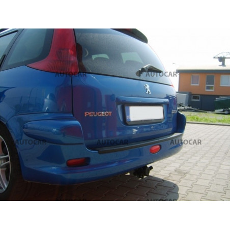 Anhängerkupplung für 206 SW - Combi - manuell–AHK starr - von 2002 Anhängerkupplung für 206 SW - Combi - manuell–AHK starr - von 2002
