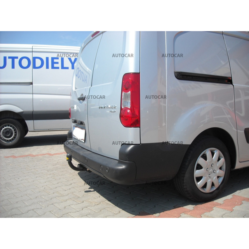 Anhängerkupplung für PARTNER - Pick up - manuell–AHK starr - von 2008