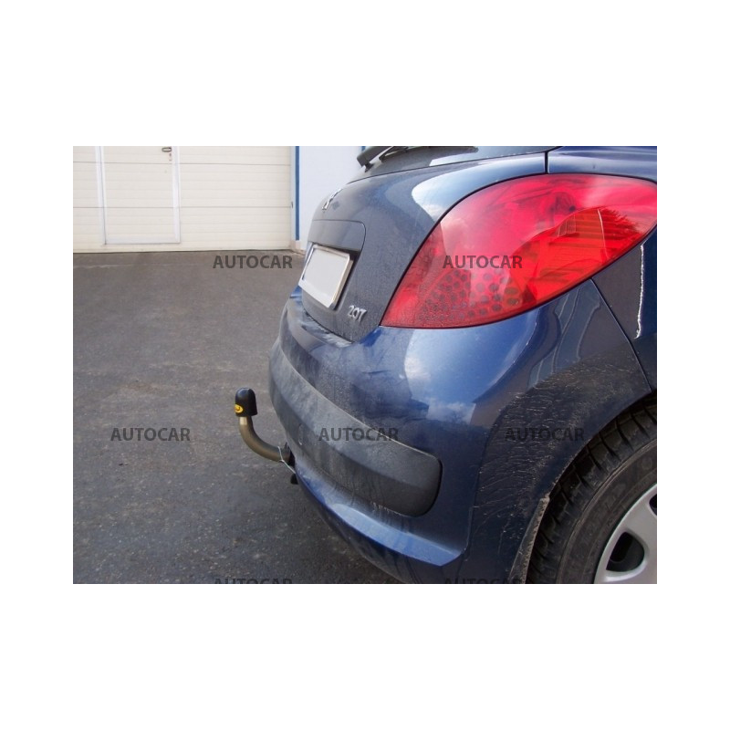 Anhängerkupplung für 207 - 3/5-türig - automat–AHK abnehmbar - von 2006