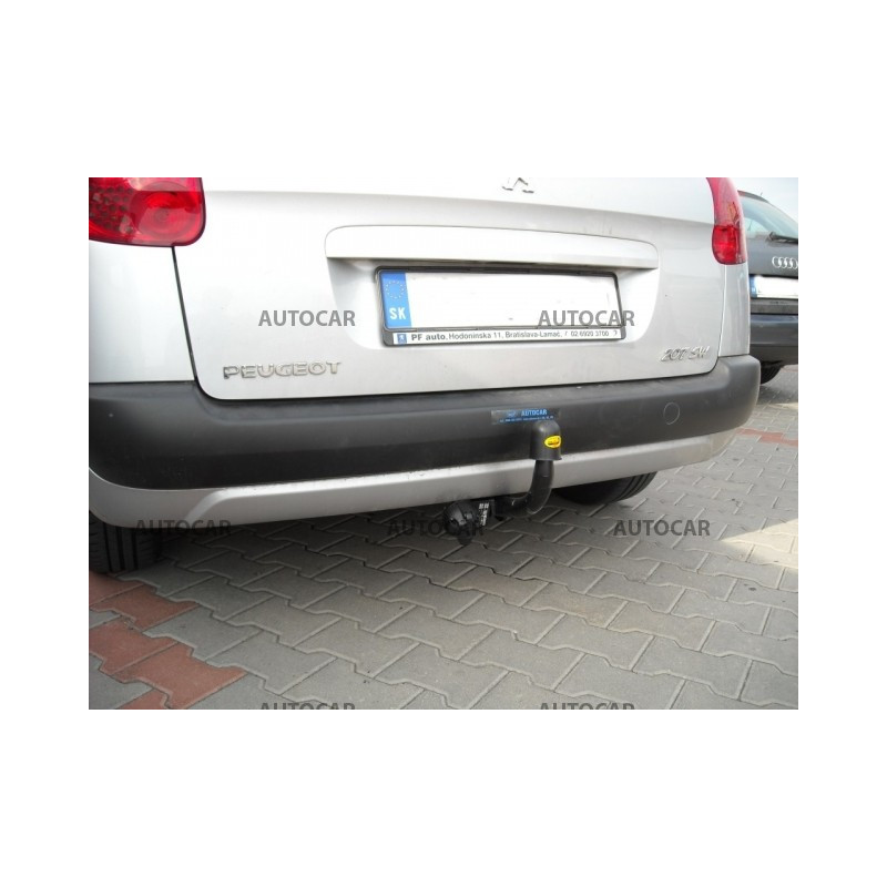 Anhängerkupplung für 207 SW - combi - manuell–AHK starr - von 2007