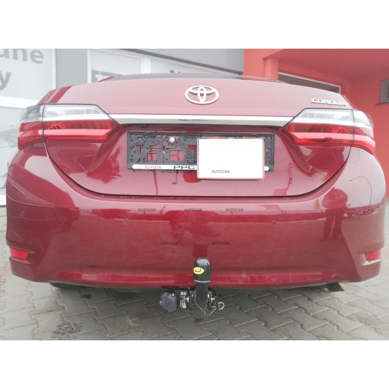 Anhängerkupplung für COROLLA - 4-türig E15 - automat–AHK abnehmbar - von 2007