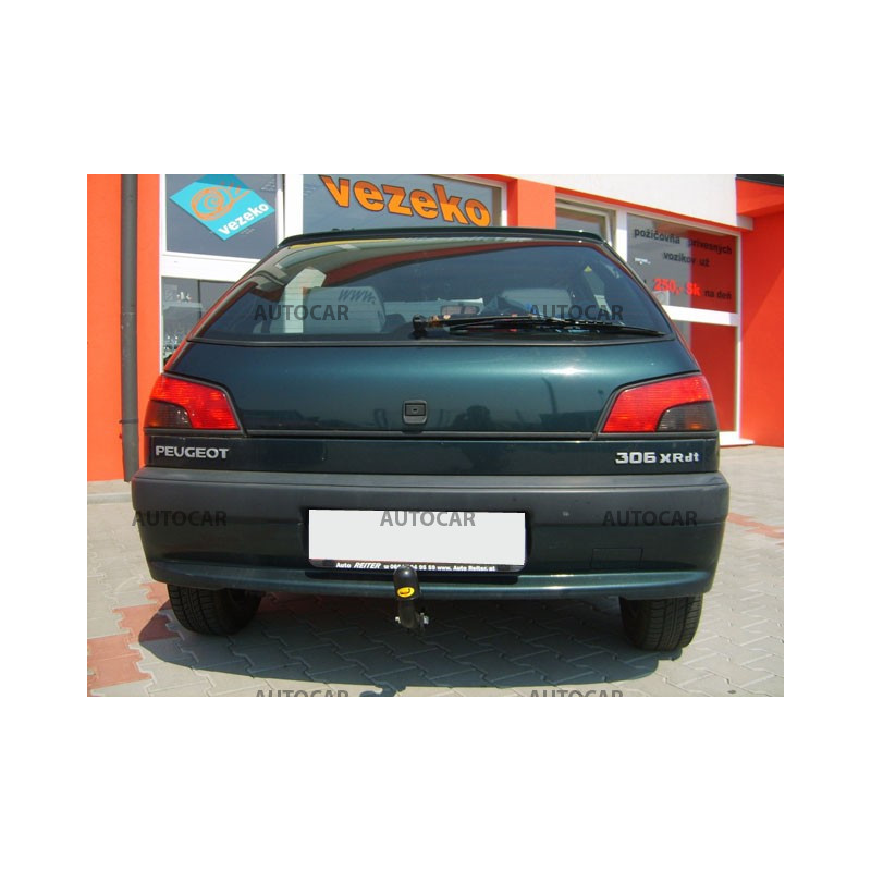 Anhängerkupplung für Peugeot 306 - manuall–AHK starr
