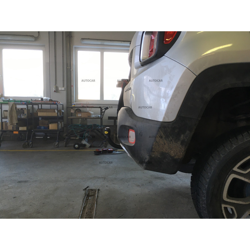 Anhängerkupplung für Jeep Renegate - - manuell–AHK starr - von 2014/-