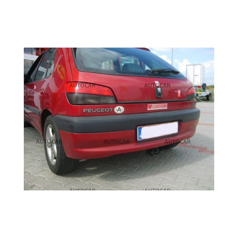 Anhängerkupplung für Peugeot 306 - automat–AHK abnehmbar