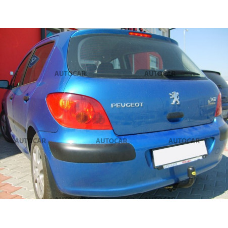 Anhängerkupplung für Peugeot 307 - 3/5 tür. - manuall–AHK starr Anhängerkupplung für Peugeot 307 - 3/5 tür. - manuall–AHK starr