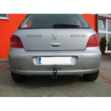 Anhängerkupplung für Peugeot 307 - 3/5 tür. - manuall–AHK starr