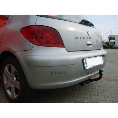 Anhängerkupplung für Peugeot 307 - 3/5 tür. - manuall–AHK starr