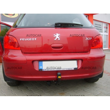 Anhängerkupplung für Peugeot 307 - 3/5 tür. - manuall–AHK starr