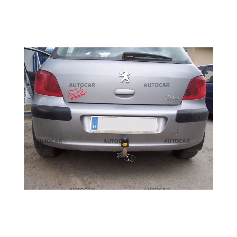 Anhängerkupplung für Peugeot 307 - 3/5 tür. - automat–AHK abnehmbar