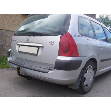 Anhängerkupplung für 307 SW - Combi - manuell–AHK starr - von 2001 Anhängerkupplung für 307 SW - Combi - manuell–AHK starr - von 2001