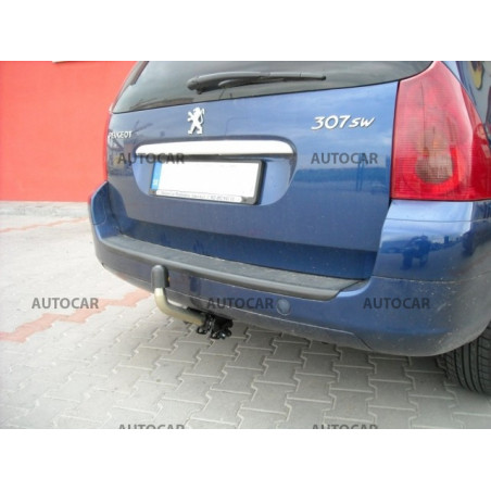 Anhängerkupplung für 307 SW - Combi - automat–AHK abnehmbar - von 2001 Anhängerkupplung für 307 SW - Combi - automat–AHK abnehmbar - von 2001