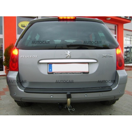 Anhängerkupplung für 307 SW - Combi - automat–AHK abnehmbar - von 2001 Anhängerkupplung für 307 SW - Combi - automat–AHK abnehmbar - von 2001