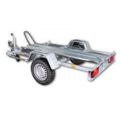 Prívesný vozík B7230M1 na prepravu 1 motocyklu