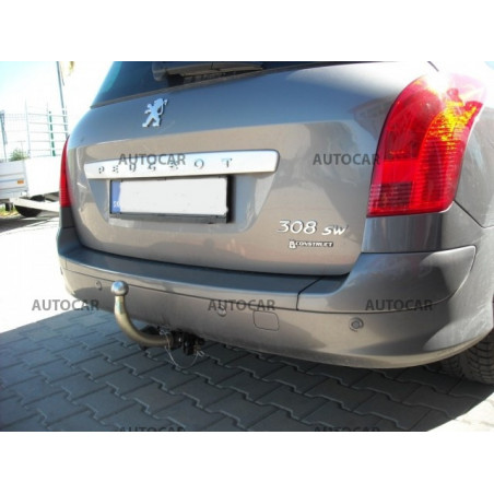 Anhängerkupplung für 308 - SW - combi - automat–AHK abnehmbar - von 2008 Anhängerkupplung für 308 - SW - combi - automat–AHK abnehmbar - von 2008