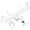 Anhängerkupplung für BMW X1 (F48) - automat–AHK abnehmbar - von 2015/- Anhängerkupplung für BMW X1 (F48) - automat–AHK abnehmbar - von 2015/-