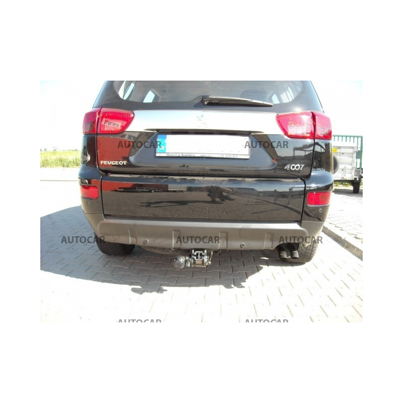 Anhängerkupplung für 4007 - suv - automat–AHK abnehmbar - von 2007