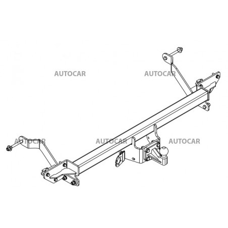 Anhängerkupplung für Fiat DUCATO - Kastenwagen L1, L2, L3 – AHK starr