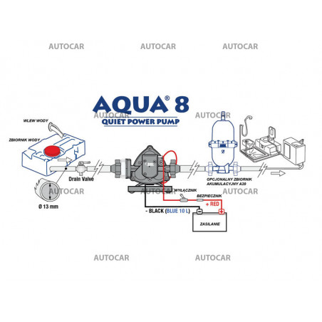 Tlaková pumpa do vody Aqua8 - 7 l / min