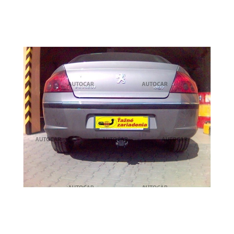 Anhängerkupplung für 407 - 4-türig - automat–AHK abnehmbar - von 2004 bis 2008