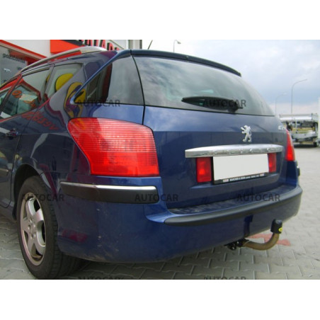 Anhängerkupplung für 407 - Combi - automat–AHK abnehmbar - von 2004 bis 2008 Anhängerkupplung für 407 - Combi - automat–AHK abnehmbar - von 2004 bis 2008